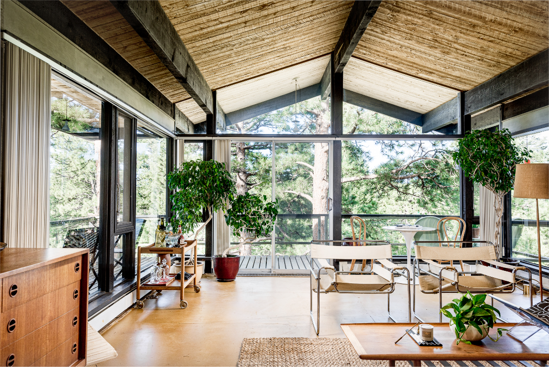 get the word on the sought-after mid-century modern look