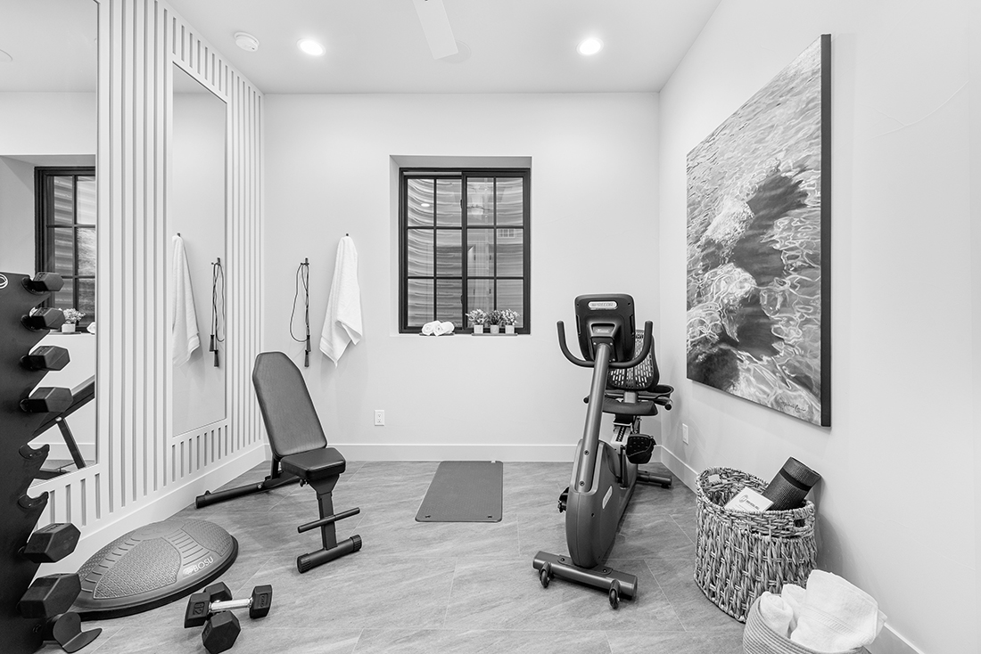  get the word on creating a home fitness haven